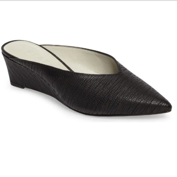 1.State Leanne Pointed Toe Leather Mule - Picture 1 of 6